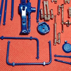 Front & Rear Suspension Ford F-150 Monster Truck 1:25 Scale Model Car Part AMT