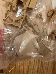 AMT 1957 Chevy Bel Air Model Car Parts -not Complete