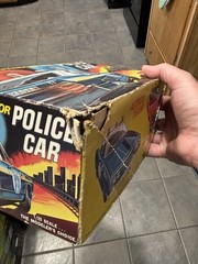 Vintage AMT Ford Interceptor Police Car #T227-225 Factory Original