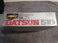 Vintage ’70 Datsun 510 Union Adv. Model Kit. The Mem. Col. NOS. High Quality Kit