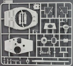 Takom 1/35th Scale King Tiger Henschel – Parts Tree C from Kit No. 2073s