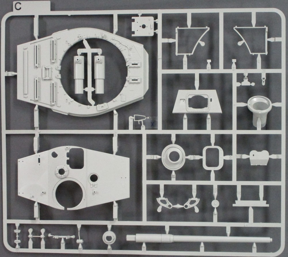 Takom 1/35th Scale King Tiger Henschel – Parts Tree C from Kit No. 2073s