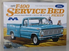 MOEBIUS 1967 F-100 SERVICE BED 1239 ⭐PARTS⭐ INSTRUCTION BOOKLET 1:25