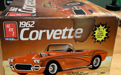 AMT Ertl #6521 1972 Chevy Corvette 1/25 3 In 1 Model Kit New In Box