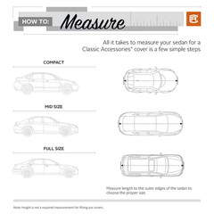 Full-Size Sedan Car Cover