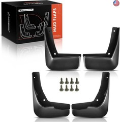 A-Premium Set of 4PCS Mud Flaps Splash Guards Mudguards Mudflaps with Hardware