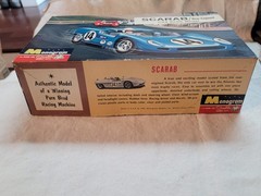 Monogram SCARAB CAN-AM RACER MODEL KIT FOR SLOT RACING Unbuilt 1/24
