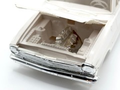 VINTAGE 1963 CHEVROLET NOVA SS STATION WAGON WHITE PROMO STYLE MODEL KIT PARTS!!