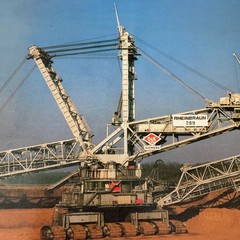 Revell Bucket Wheel Excavator Model Kit Schaufelradbagger Germany Construction