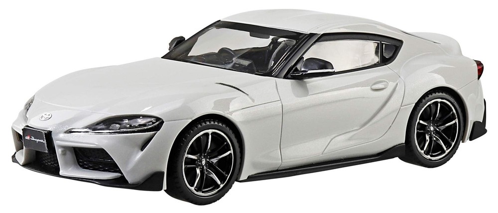 AOSHIMA 1/32 The Snap Kit Series Toyota GR SUPRA White Metallic Color Coded Plas