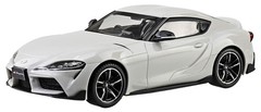 AOSHIMA 1/32 The Snap Kit Series Toyota GR SUPRA White Metallic Color Coded Plas