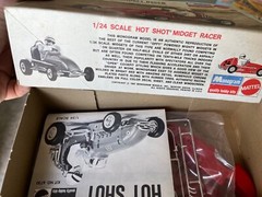 Monogram 6730 Mattel Hot Shot Midget Slot Body Racer model 1/24 KIT McM Niob