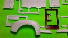50 1950 Chevy 3100 Pickup Truck 1/25 Bed Box Tailgate Fenders Model Car Part Lot