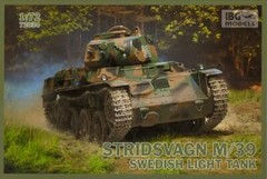 IBG Models 1/72 STRIDSVAGN M/39 Swedish Light Tank