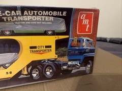 AMT Haul away Trailer 5-car Automobile Transporter #8252 Released in 1998 NEW