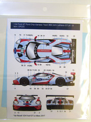 Decalpool 1/24 Scale Ford GT Ganassi #69 Le Mans ’19 Decalsheet DP205 for Revell