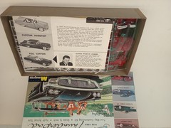 Monogram 1958 Ford Thunderbird model kit 4-in-1 Body Color Blue Awesome 😎