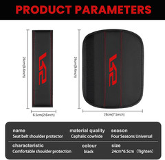 Compatible with RS Seatbelt Covers Fit for Camaro RS Car Accessories,Seatbelt Sh