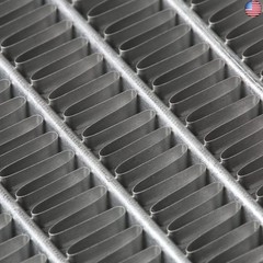 DNA Motoring OEM-RA-13403 1-Row Aluminum Core Radiator Compatible with 14-17