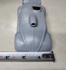 1/24 scale resin 3d printed Volkswagen Beetle Roadster drag body slot car model