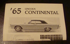 Vintage AMT Ertl Prestige 1965 Lincoln Continental Model Kit #6504 Pieces NIB