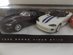 AMT-ERTL 1996, 3pc. VIPER SET, RED, WHITE & BLUE, Promo Model Car, #8382
