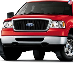 DNA MOTORING HL-OH-F1504-CH-AM Chrome Amber Headlights Replacement Compatible