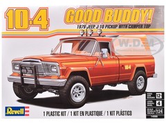 LEVEL 4 MODEL KIT 1979 JEEP J-10 PICKUP W/CAMPER 1/24 SCALE CAR BY REVELL 14568
