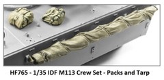AFV Hobby Fan 1/35 HF-765 1/35 IDF M113 Crew and Accessories – 3 Figures Set