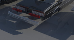 ABS-LIKE RESIN 3D PRINTED 1/25 1977 CHEVY IMPALA 2DR COUPE KIT