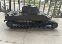 Vtg Revell Model SHERMAN Army Tank 1956 for Parts Or Repair