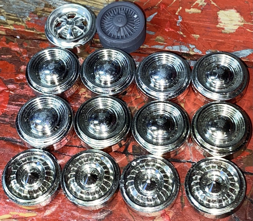 1/24 Chrome rims Lot Maisto lowrider dayton crager jada hot rod (READ DESC