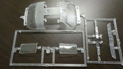 77 1977 Pontiac Firebird Trans Am 1/25 Glass Windshield T Tops Tail Lamps Light