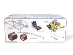 AMT 1/25 1969 Ford Falcon Modified Stocker Model Kit 351 Engine Goodyear Slic…