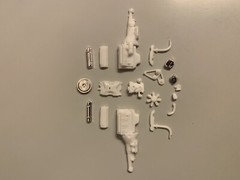Revell 1/24 Dom’s ‘71 Plymouth GTX 440 Engine And Parts/junkyard/diorama.