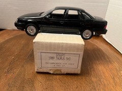 1989 Ford Taurus SHO Sedan Black #6066 Dealer PROMO NEW