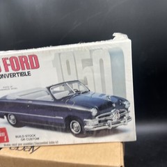 1950 FORD CONVERTIBLE 2N1 STOCK or CUSTOM AMT 2303 NEW BUT TEARS IN PLASTIC