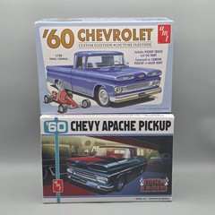 AMT 1/25 1960 60 Chevrolet Pickup Parts Kitbash Decal Sheet