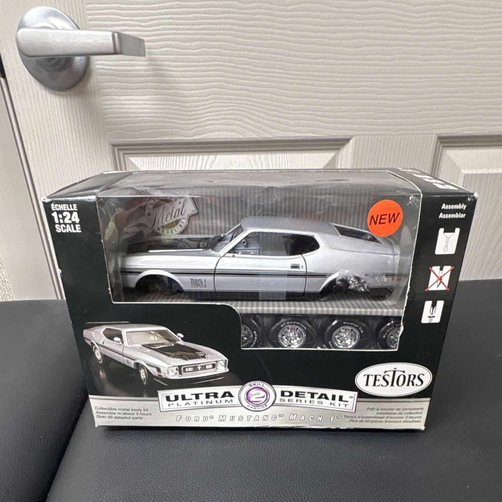 Testors Ultra Detail 1971 Ford Mustang Mach 1 1:24 Metal Body Kit SEALED NIB