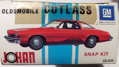 Jo-Han 1/25 1975 Oldsmobile Cutlass Hardtop #CS-503 OOP/HTF/RARE