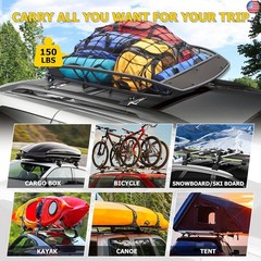 AUXMART Roof Rack Cross Bars Compatible for Toyota Sienna 2011-2020 Luggage