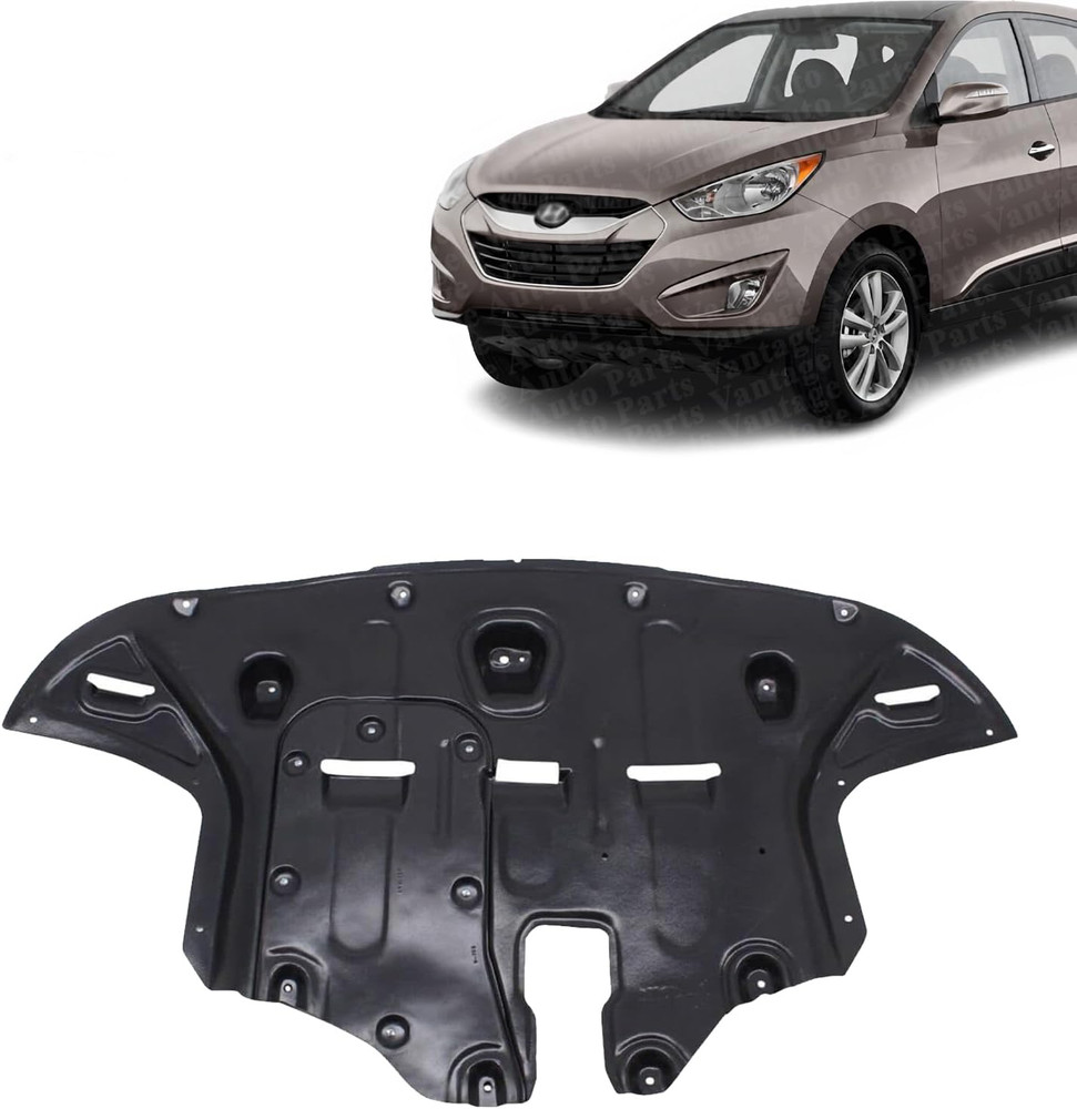 Front Engine Splash Shield under Cover Compatible with Hyundai Tucson 2016-2021