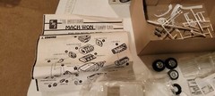 1969-70 FORD MUSTANG MACH WON BOSS 429 VINTAGE AMT MODEL KIT SEALED-BAG RARE!
