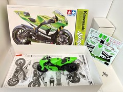 ~ TAMIYA Model 14109 Scale 1/12, Kawasaki NINGA ZX-RR ~ Assembled Built w/ Box ~
