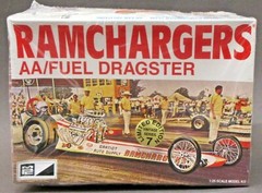 MPC #30108 RAMCHARGERS AA/FUEL DRAGSTER model kit 1:25 reissue MFS r2