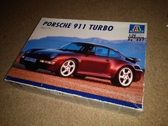 Italeri Porsche 911 Turbo Kit Pro Painted Super Rare 1/24