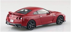 Aoshima Bunka Kyozaisha 1/32 The Snap Kit Series Nissan GT-R Vibrant Red Color-c