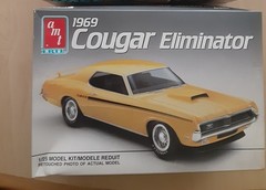 AMT: 1969 Cougar Eliminator (started)…………….NIB