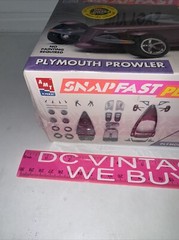 Plymouth Prowler Model Kit AMT Ertl 1994 #8284 1/25 Scale Snap Fast Plus 🔥
