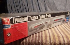 00 AMT/ERTL 1/25 Scale FRUEHAUF TEXACO TANKER TRAILER #30063 REBOX RELEASE BOXED